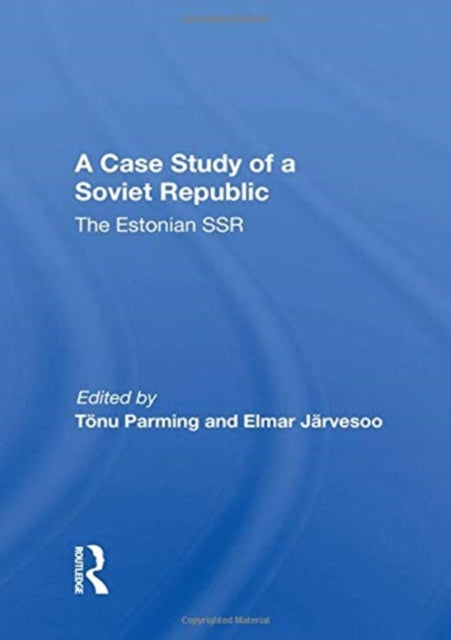 Book cover of: Case Study Soviet Republ