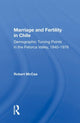 Book cover of: Marriage And Fertility In Chile. By: Robert Mccaa