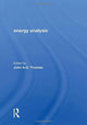 Book cover of: Energy Analysis. By: John A. G. Thomas