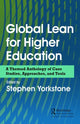 Book cover of: Global Lean for Higher Education. By: Stephen Yorkstone