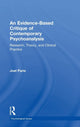 Book cover of: Evidence-Based Critique of Contemporary Psychoanalysis. By: Joel Paris