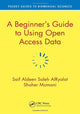 Book cover of: Beginner’s Guide to Using Open Access Data. By: Saif Aldeen S. AlRyalat