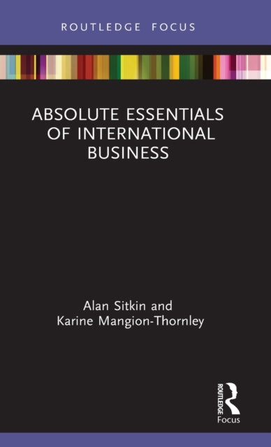 Book cover of: Absolute Essentials of International Business. By: Alan Sitkin