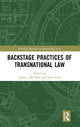 Book cover of: Backstage Practices of Transnational Law. By: Lianne J. M. Boer
