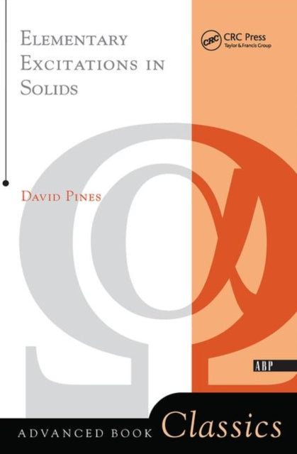 Book cover of: Elementary Excitations In Solids. By: Pines, David