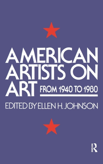 Book cover of: American Artists On Art