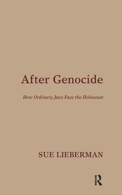 Book cover of: After Genocide