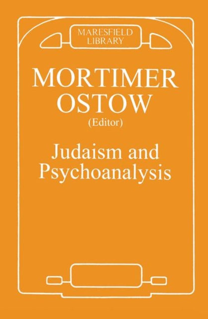 Judaism and Psychoanalysis