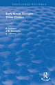 Book cover of: Early Greek Thought