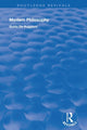Book cover of: Modern Philosophy. By: Guido De Ruggiero