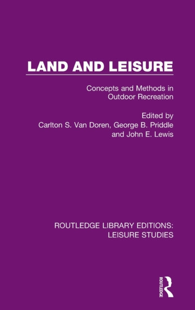 Book cover of: Land and Leisure. By: Carlton S. Van Doren