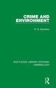 Book cover of: Crime and Environment. By: R. N. Davidson