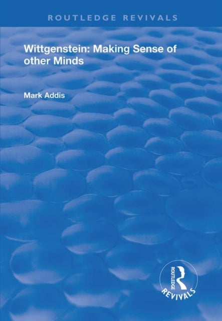 Book cover of: Wittgenstein