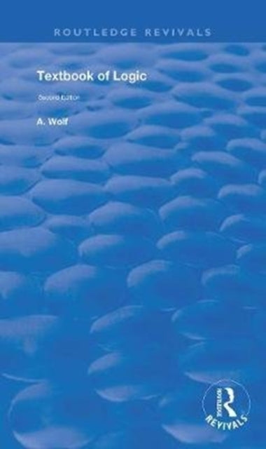 Book cover of: Textbook of Logic. By: Wolf Abraham
