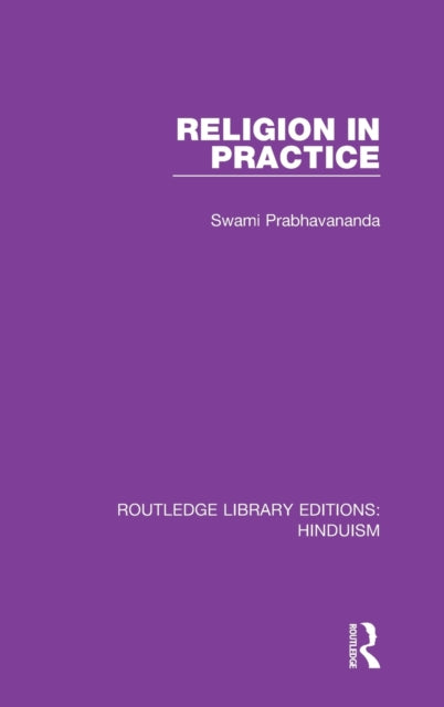Book cover of: Religion in Practice. By: Swami Prabhavananda
