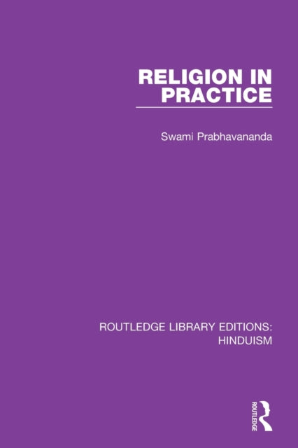 Book cover of: Religion in Practice. By: Swami Prabhavananda