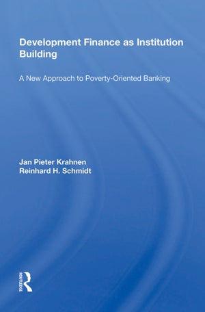 Development Finance as Institution Building