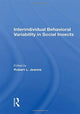 Book cover of: Interindividual Behavioral Variability in Social Insects