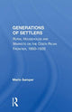 Book cover of: Generations Of Settlers. By: Mario Samper K