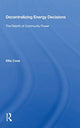 Book cover of: Decentralizing Energy Decisions
