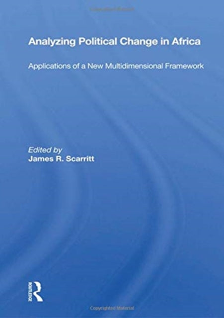Book cover of: Analyzing Pol Change. By: James R. Scarritt