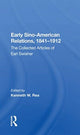 Book cover of: Early Sino-amer Relation. By: Earl Swisher