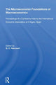 Book cover of: Microeconomic Foundations of Macroeconomics. By: G. C. Harcourt