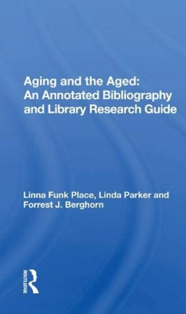 Book cover of: Aging And The Aged