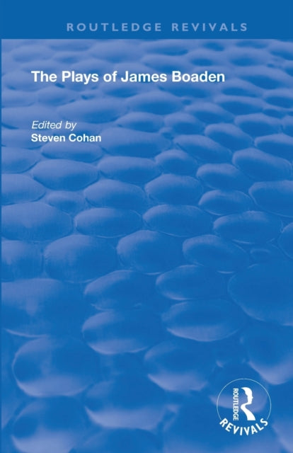 Book cover of: Plays of James Boaden. By: Steven Cohan