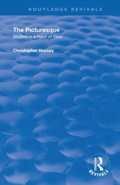 Book cover of: Picturesque. By: Christopher Hussey
