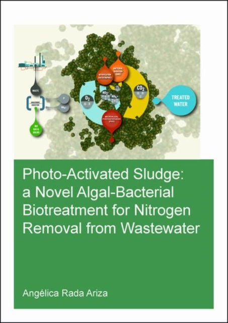 Book cover of: Photo-Activated Sludge: A Novel Algal-Bacterial Biotreatment for Nitrogen Removal from Wastewater. By: Angélica Rada Ariza