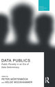 Book cover of: Data Publics. By: Peter Mörtenböck