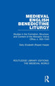 Book cover of: Medieval English Benedictine Liturgy. By: Sally Harper