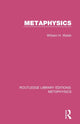 Book cover of: Metaphysics. By: William H. Walsh