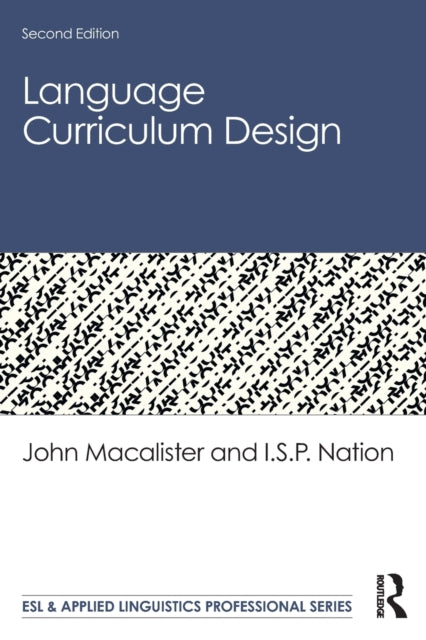 Book cover of: Language Curriculum Design. By: John Macalister