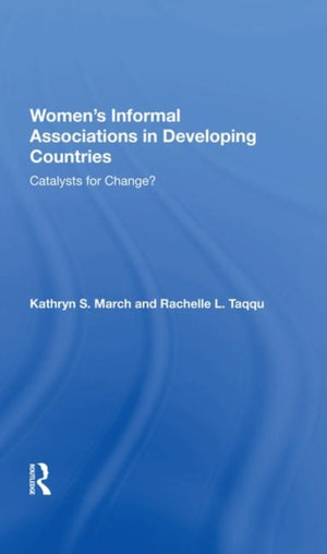Women's Informal Associations In Developing Countries