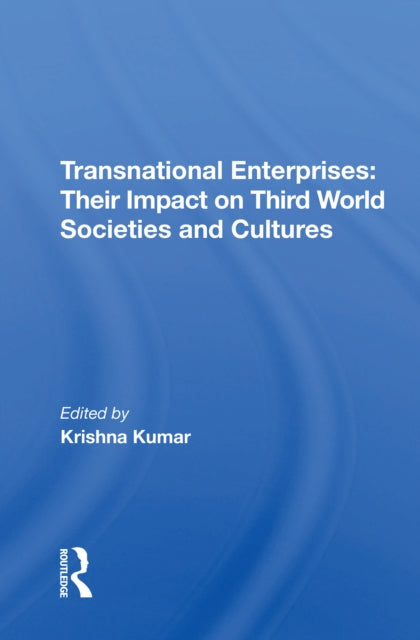 Book cover of: Transnational Enterprises. By: Kumar, Krishna