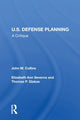 Book cover of: U.S. Defense Planning. By: John M. Collins