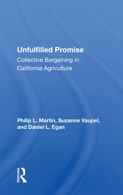Book cover of: Unfulfilled Promise. By: Martin, Philip L.