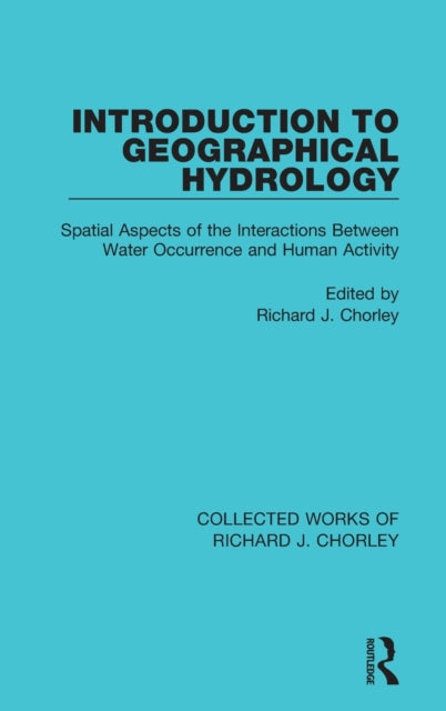 Introduction to Geographical Hydrology