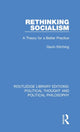 Book cover of: Rethinking Socialism. By: G. N. Kitching