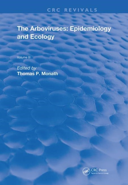 Book cover of: Arboviruses. By: Thomas P. Monath