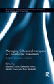 Book cover of: Managing Culture and Interspace in Cross-border Investments. By: Martina Fuchs