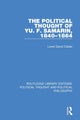 Book cover of: Political Thought of Yu. F. Samarin, 1840-1864. By: Loren David Calder