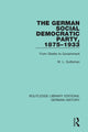 Book cover of: German Social Democratic Party, 1875-1933. By: W. L. Guttsman