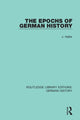 Book cover of: Epochs of German History. By: J. Haller
