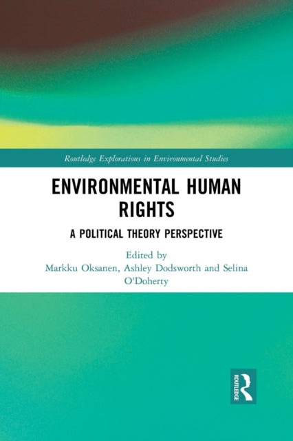 Book cover of: Environmental Human Rights. By: Markku Oksanen