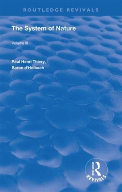Book cover of: System of Nature
