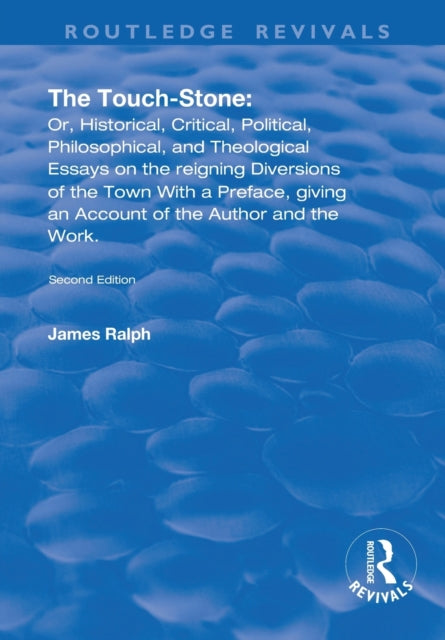 Book cover of: Touch-Stone. By: James Ralph