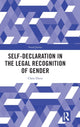 Book cover of: Self-Declaration in the Legal Recognition of Gender. By: Chris Dietz